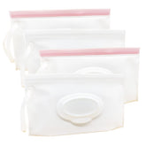 VOONGOR wet wipe pouch opened for quick access during a diaper change