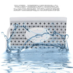 VOONGOR wipe dispenser open-lid reveals easy wipe access anywhere