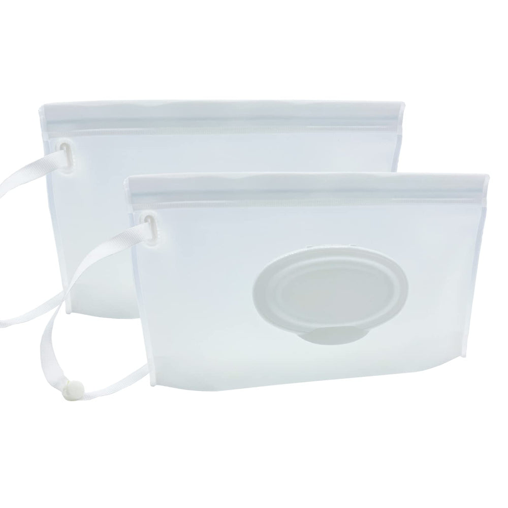 VOONGOR wipe pouch zipper open for easy refills and moist wipes