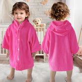 VOOVA and MOVAS baby hooded towel with bear ears keeps bath time warm and adorable.