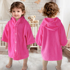 VOOVA and MOVAS baby hooded towel with bear ears keeps bath time warm and adorable.