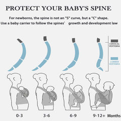 vrbabies baby wrap's one-size buckle makes quick, easy wearing