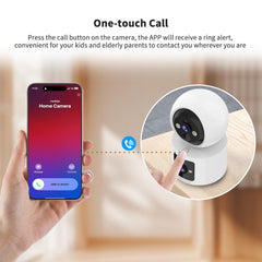 VSTARCAM 1296P color night vision captures detailed scenes in low light.