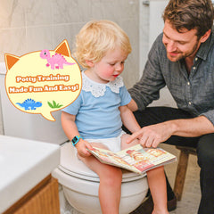 VTAIGE board book guides toddlers through friendly potty steps.