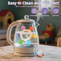 VTECHOLOGY teether rattle shows a soft sound to engage infants