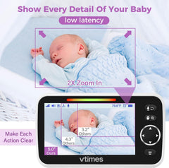 VTimes up to 1000ft range enables flexible room placement.