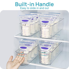 Vtopmart BPA-free plastic storage bin demonstrating safety and durability