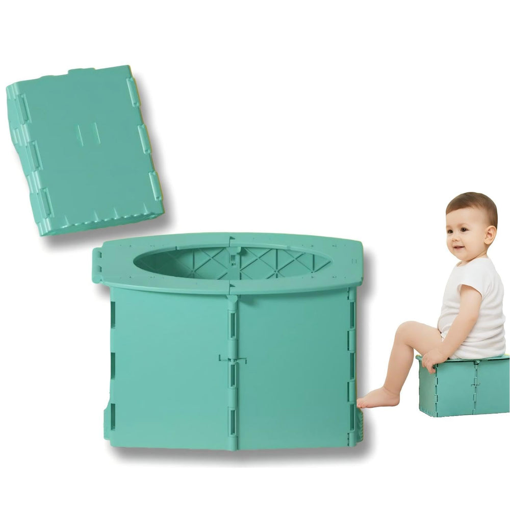 VUFVOID travel potty folded compact design for easy packing on trips