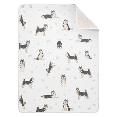 vvfelixl Cotton Dog Swaddle Blanket plush, breathable texture for infant comfort
