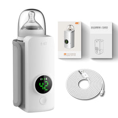 VVU&CCO fast heating bottle warmer in travel compact design for on-the-go feeds