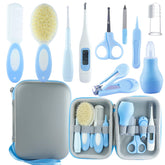 VZAYQUPXY baby grooming kit blue case portable for newborn care