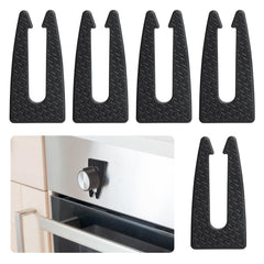 VZZNN stove knob locks pack, assembled locks securing gas stove knobs