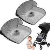 WAEKIYTL waterproof car seat protector 2-pack keeps seats clean during travel.