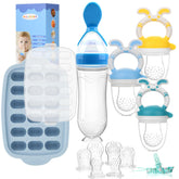 WAJIAYON baby fruit feeder shown for easy starter solids and safe chewing.