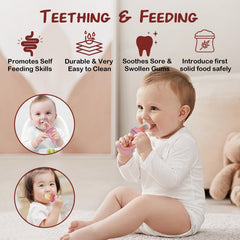 WAJIAYON baby pacifier feeder assembly with 2mm holes for small pieces