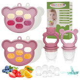 WAJIAYON baby popsicle mold pack for easy frozen portions