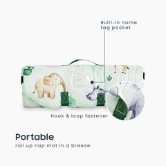 Wake In Cloud cot nap mat blanket-soft presents cozy warmth for rest times