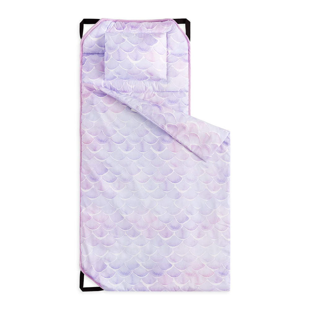 Wake In Cloud cot nap mat mermaid design for preschool nap time