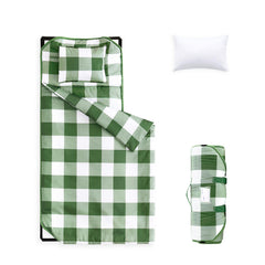 Wake In Cloud cot nap mat roll-compact for portable daycare naps.