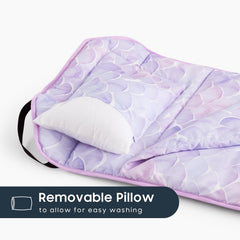 Wake In Cloud detachable pillow for flexible nap support