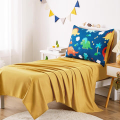 Wake In Cloud pillowcase completes the soft, breathable sleep setup for nap time.