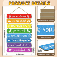 WAKOSAN rainbow-patterns-8-pieces - eight designs spark imagination