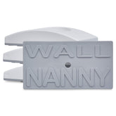 Wall Nanny bottom-spindle protector on a gate prevents wall damage.