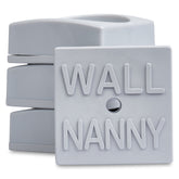 Wall Nanny Mini gray wall cup close-up showing wall protection from gates.