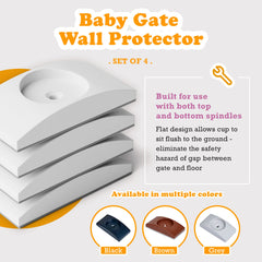 Wall Nanny wall protection surface emphasizes wall-safe padding to prevent damage.