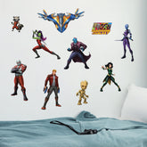WALL PALZ Guardians Star-Lord decal: removable vinyl for quick, hero-themed room upgrades.