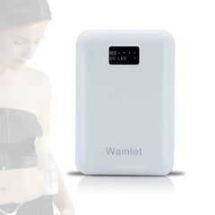 Wamlet 12V portable breast pump battery powers Medela and Spectra on the go.