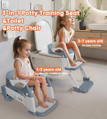 Wanchouse foldable potty training seat enables compact storage.