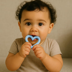 WANG BAO 8-pack Valentine teether ready for rotation at home and travel.