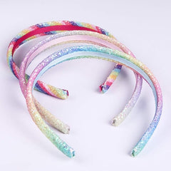 WANYU LIFE rainbow headbands in eight colors for parties and school events