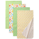Waoot Kdet cotton flannel receiving blankets packaged set ready for gifting and travel comfort.