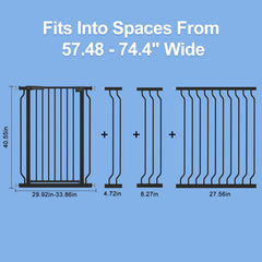 WAOWAO adjustable-width extensions used to tailor fit