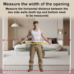 WAOWAO gate 180-degree swing shows convenient two-way access for busy homes.