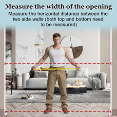 WAOWAO walk-through gate design allows easy access for adults in busy doorways