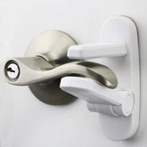 Wappa Baby Door Lever Lock front view with durable ABS for reliable childproofing.