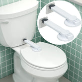 Wappa Baby Toilet Lock package shows the two-pack safety kit for quick bathroom setup