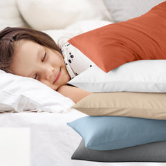 Warmstar 2-pack orange pillowcases displayed for easy color-coordinating