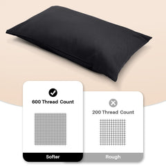 Warmstar pillowcase envelope closure keeps pillow secure and hair-friendly.