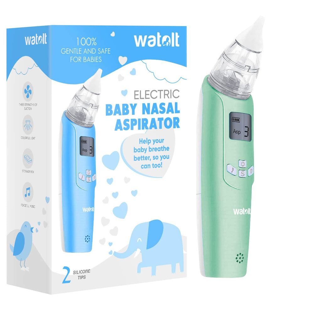 Watolt baby nasal aspirator electric nose suction for on-the-go comfort.
