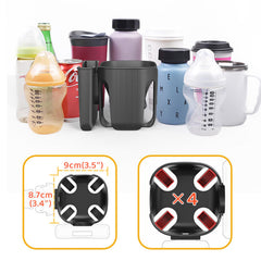 WedFeir universal cup holder with bottle fit for travel