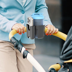 WedFeir phone holder slot beside cup holder for quick calls