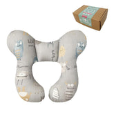 Wedfull baby head rest with monster design providing gentle neck support.