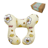 Wedfull baby neck pillow with soft cotton fabric for cozy head support.