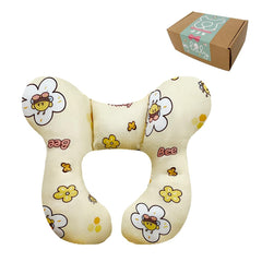 Wedfull baby neck pillow with soft cotton fabric for cozy head support.