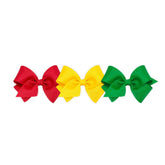 Wee Ones WeeStay hair clip red close-up showing secure no-slip grip