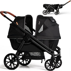 Weego wagon-stroller all-terrain ride highlights lightweight portability for travel